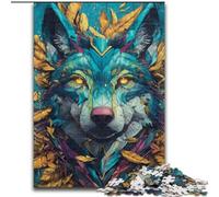 Puzzle 1000 pièces pour Adultes et Adolescents Art Wolf, adapté aux Personnes de 14 Ans et Plus Difficile à Terminer mais Amusant et Humoristique Superbe Cadeau (Taille 26x38cm)
