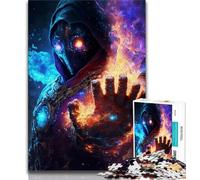 Puzzle 1000 pièces pour Adultes et Adolescents Assassin Mage Puzzles pour Adultes Jeu Familial Anti-Stress Défi Difficile Convient aux Couples 38x26cm