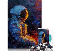Puzzle 1000 pièces pour Adultes et Adolescents, Astronaute en prière, Jeux éducatifs, décoration de la Maison, Jeu éducatif pour Anniversaire, Noël, 38x26cm