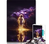Puzzle 1000 pièces pour Adultes et Adolescents, Astronaute Fantastique, Aide Le Cerveau à exercer, Jouets addictifs pour cultiver la Patience, décoration Murale (75x50cm)