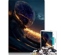 Puzzle 1000 pièces pour Adultes et Adolescents, Astronaute Fantastique, Jouets éducatifs, Jeux familiaux, Jeu éducatif pour Anniversaire, Noël (75x50cm)