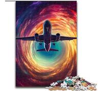 Puzzle 1000 pièces pour Adultes et Adolescents, Avion coloré, entraînez Votre Cerveau et Vos Mains Cadeau d'anniversaire Unique pour Les 14 Ans et Plus (Taille 50x75cm)