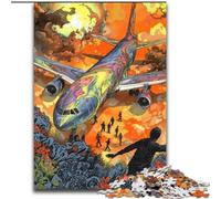 Puzzle 1000 pièces pour Adultes et Adolescents : Avion Perdu, activité familiale, décoration d'intérieur Unique et Cadeaux pour Les 14 Ans et Plus (Taille 50x75cm)