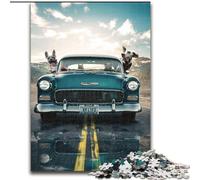 Puzzle 1000 pièces pour Adultes et Adolescents, Balade en Chien, Jouet éducatif et décompressant, Cadeau d'anniversaire, décoration Murale (Taille 50x75cm)