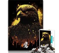 Puzzle 1000 pièces pour Adultes et Adolescents Bel Aigle 1000 pièces pour Adultes, Cadeau d'anniversaire, Cadeaux, décoration Murale pour Les 14 Ans et Plus (Taille 38x26cm)
