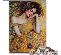 Puzzle 1000 pièces pour Adultes et Adolescents : Belle Femme endormie, Jouets éducatifs, Jeux Anti-Stress, décoration d'intérieur Unique et Cadeaux (Taille 50x75cm)