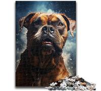 Puzzle 1000 pièces pour Adultes et Adolescents Berger Allemand Puzzle 1000 pièces, Relax Games est Un pour Toute la Famille 50x75cm