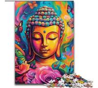 Puzzle 1000 pièces pour Adultes et Adolescents, Bouddha Fantastique, Anti-Stress, défi Difficile, à Offrir en Cadeau à Toute la Famille (Taille 26x38cm)