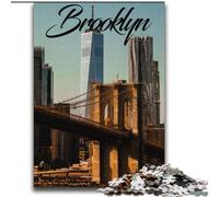 Puzzle 1000 pièces pour Adultes et Adolescents Brooklyn Family Game Stress Relief Difficult Challenge Secret Santa Gifts (38x52cm) 1000pcs