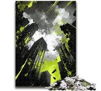 Puzzle 1000 pièces pour Adultes et Adolescents, Chaos Urbain, Cadeaux Amusants pour la Famille et Les Amis, à partir de 14 Ans (Taille 50x75cm)
