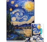 Puzzle 1000 pièces pour Adultes et Adolescents, Château du Ciel Nocturne, Anti-Stress, Vacances à la Maison, Jouets de décoration pour la Maison (75x50cm)