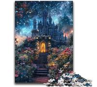 Puzzle 1000 pièces pour Adultes et Adolescents, Château Fantastique, Jouets de décoration pour la Maison, à partir de 14 Ans (26x38cm)