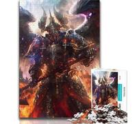 Puzzle 1000 pièces pour Adultes et Adolescents, Chevalier Magique, défi d'intelligence cérébrale, Jouets addictifs, Cadeau d'anniversaire, décoration Murale (38x26cm)