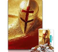 Puzzle 1000 pièces pour Adultes et Adolescents, Chevalier Majestueux, activité familiale Amusante à la Maison, Cadeau d'anniversaire, Cadeau de Voyage (Taille 75x50cm)