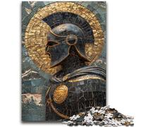Puzzle 1000 pièces pour Adultes et Adolescents Chevalier majestueux médiéval 1000 pièces pour Adolescents, Jeu de Quiz idéal comme Cadeau pour Toute la Famille (75x50cm)