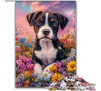 Puzzle 1000 pièces pour Adultes et Adolescents, Chien Boxer, Aide Le Cerveau à exercer des Jouets addictifs pour cultiver la Patience, décoration Parfaite (Taille 26x38cm)