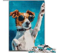 Puzzle 1000 pièces pour Adultes et Adolescents Chien Heureux, Jouets éducatifs et éducatifs, Jeux familiaux, Anniversaires et Cadeaux Uniques (Taille 50x75cm)