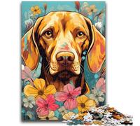 Puzzle 1000 pièces pour Adultes et Adolescents Chien Jeu Stimulant et Jeu en Famille Une œuvre d'art pour Les 14 Ans 50x75cm