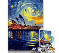 Puzzle 1000 pièces pour Adultes et Adolescents, Ciel étoilé, Puzzles pour Adultes, Jouets de Jeu, Chaque pièce est Unique - Jeu Familial Stimulant et Amusant (Taille 75x50cm)