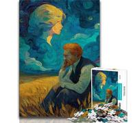 Puzzle 1000 pièces pour Adultes et Adolescents Ciel Nocturne, Jouets éducatifs et éducatifs pour la Famille, pour renforcer l'amour Entre Couples (75x50cm)