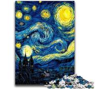 Puzzle 1000 pièces pour Adultes et Adolescents, Ciel Nocturne, Ville, Paysage Urbain, Jeux éducatifs, Jouets à Faire soi-même, idéal comme Cadeau pour Toute la Famille, 50x75cm