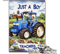 Puzzle 1000 pièces pour Adultes et Adolescents, Collage de tracteurs, Jeu Familial, décoration intérieure Unique et Cadeaux pour Les 14 Ans et Plus (50x75cm)