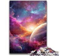 Puzzle 1000 pièces pour Adultes et Adolescents Cosmic Andromeda pour Les Plus de 14 Ans Jeu Impossible Cadeau d'anniversaire de Noël 26x38cm