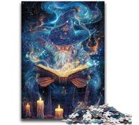 Puzzle 1000 pièces pour Adultes et Adolescents Cosmic Wizard Game Toys Chaque pièce est Unique - Jeu Familial Stimulant et Amusant 50x75cm