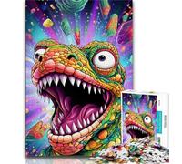 Puzzle 1000 pièces pour Adultes et Adolescents, Crocodiles du Nil, Jouets éducatifs, Anti-Stress, Cadeaux d'anniversaire Uniques (38x26cm)
