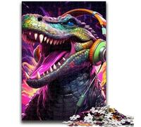 Puzzle 1000 pièces pour Adultes et Adolescents, Crocodiles du Nil, Puzzle 1000 pièces, Jeu éducatif, défi, Jouet, Cadeau pour Toute la Famille (26x38cm)