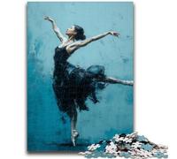 Puzzle 1000 pièces pour Adultes et Adolescents, Danseuse de Ballet, Jouets éducatifs et Amusants, activités à la Maison, Cadeau d'anniversaire ou de Voyage, 50x75cm