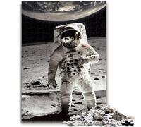 Puzzle 1000 pièces pour Adultes et Adolescents, de la Terre à la Lune Difficile à réaliser, mais Amusant et Humoristique Jeu éducatif pour Anniversaire 26x38cm