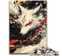 Puzzle 1000 pièces pour Adultes et Adolescents Dieu des Renards 1000 pièces pour Adultes, Cadeau Amusant et activité pour la Maison, Jouet pour Les Jours de Pluie (75x50cm)