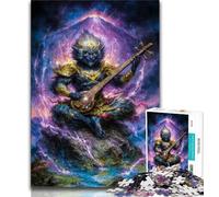 Puzzle 1000 pièces pour Adultes et Adolescents Dieu mystérieux 1000 pièces pour Adolescents, Jeux éducatifs, décoration d'intérieur, Convient pour la décoration de Bureau (Taille 75x50cm)