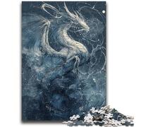 Puzzle 1000 pièces pour Adultes et Adolescents Dragon Fantastique Jouet éducatif intellectuel décompressant Décoration Parfaite 26x38cm