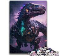 Puzzle 1000 pièces pour Adultes et Adolescents Dragon mécanique Cadeaux Amusants en Famille pour Les Amis et la Famille pour et 14 Ans 50x75cm