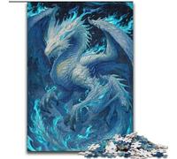 Puzzle 1000 pièces pour Adultes et Adolescents Dragon mystérieux, à partir de 14 Ans, Jeux éducatifs à Domicile, Jouets à Faire soi-même, œuvres d'art, Cadeau (Taille 50x75cm)