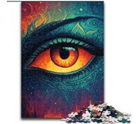 Puzzle 1000 pièces pour Adultes et Adolescents Dream Eye, Difficile à réaliser mais Amusant et Humoristique, Cadeau d'anniversaire, Cadeaux, Art Mural 38x26cm