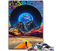 Puzzle 1000 pièces pour Adultes et Adolescents Dreamscape Un Jeu éducatif, Amusant et Humoristique pour Un Anniversaire 26x38cm