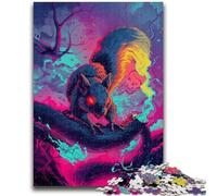 Puzzle 1000 pièces pour Adultes et Adolescents Écureuil de l'enfer, Puzzle 1000 pièces, pour Un Jeu Stimulant et Familial (38x26cm)