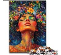 Puzzle 1000 pièces pour Adultes et Adolescents, Elfe des Arbres et fée Difficile à réaliser, mais Amusant et Humoristique, avec Affiche et fiche de Questions-réponses Assorties 50x75cm