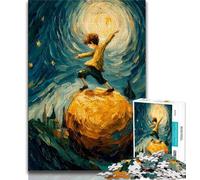 Puzzle 1000 pièces pour Adultes et Adolescents, Enfants sous Les étoiles, Aide Le Cerveau à exercer, Jouets addictifs pour cultiver la Patience, décoration Parfaite 75x50cm