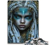 Puzzle 1000 pièces pour Adultes et Adolescents, Esprit de la Nature Mystique, Aide Le Cerveau à exercer, Jouets addictifs pour cultiver la Patience, Cadeau d'anniversaire 26x38cm