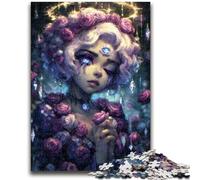 Puzzle 1000 pièces pour Adultes et Adolescents, Esprit Mystique, Fille, Anti-Stress, défi Difficile, Chaque pièce est Unique - Jeu Familial Stimulant et Amusant 26x38cm