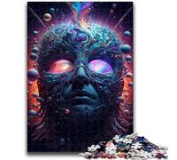 Puzzle 1000 pièces pour Adultes et Adolescents Face à Dieu, Aidez Le Cerveau Jouets addictifs pour cultiver la Patience Convient aux Couples 26x38cm