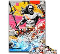 Puzzle 1000 pièces pour Adultes et Adolescents, Film Graffiti, 1000 pièces pour Adultes, Staycation Kill Time avec Affiche et fiche de Questions Assorties (50x75cm)