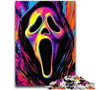 Puzzle 1000 pièces pour Adultes et Adolescents, Films d'horreur, Jeu éducatif Familial, idéal comme Cadeau pour Toute la Famille 14 Ans et Plus, 26x38cm