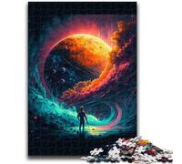 Puzzle 1000 pièces pour Adultes et Adolescents Fin de l'univers Jeu Familial Soulagement du Stress Défi Difficile Cadeaux du Père Noël Secret 26x38cm