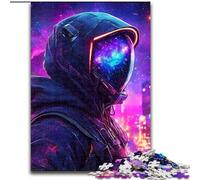 Puzzle 1000 pièces pour Adultes et Adolescents Galaxy Space Warrior, à partir de 14 Ans Décoration d'intérieur à Offrir à Toute la Famille et aux Amis (Taille 26x38cm)