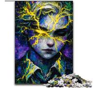 Puzzle 1000 pièces pour Adultes et Adolescents Garçon mystérieux, Jeu Stimulant, idéal comme Cadeau pour Toute la Famille 50x75cm
